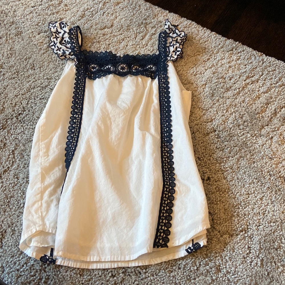 Super pretty costal summer tank top!!